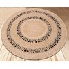 Sansibar Home Handgefertigter Teppich Margaretta in Juodas/Braun