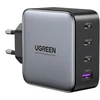 Sieninis įkroviklis UGREEN Nexode 100W, 3x USB-C + USB-A, GaN, Power Delivery, sulankstomas kištukas
