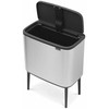 Šiukšlių dėžė Brabantia Bo Touch, 36 l, plieno spalvos