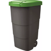 Šiukšlių dėžė Prosperplast Wheeler, 90L, žalios/pilkos spalvos