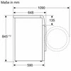 Skalbimo mašina Bosch WGB244A40 8 serijos, 9 kg, 1400 aps./min.