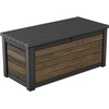 Sodo dėžė Keter Deco 630 L, spalva: walnut (graikinis riešutas)