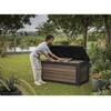 Sodo dėžė Keter Deco 630 L, spalva: walnut (graikinis riešutas)