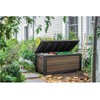 Sodo dėžė Keter Deco 630 L, spalva: walnut (graikinis riešutas)