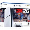 Konsolė Sony PlayStation 5 Slim, 1TB SSD, su diskais, Balta + NBA 2K26 Bundle