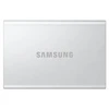 Kietasis diskas Nešiojamasis SSD diskas „Samsung T7 Resurrected 1TB“, kurio skaitymo sparta – 1050 MB/s, įrašymo sparta – 1000 MB/s.