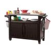 Stalas griliui Keter Unity XL 207L, rudos spalvos