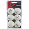 Stalo teniso kamuoliukai Dunlop CLUB CHAMP 1žv. 6vnt Baltas