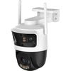 Triguba išmani vaizdo stebėjimo kamera Imou Cruiser Triple, 11MP, baltos spalvos