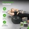 Tunturi Anti Burst gimnastikos kamuolys su pompa, 55 cm, juodos spalvos