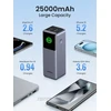 Nešiojama baterija UGREEN Nexode Power Bank, 200 W, 20,500 mAh, su išmaniuoju ekranu
