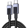 Ugreen ML USB įkrovimo laidas USB-C į USB-C PD L512 (pilkas), 0.5 m