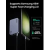 Mobiliųjų įrenginių ir nešiojamųjų kompiuterių sieninis įkroviklis UGREEN Pro 65W 3-Port GaN Ultra-Slim, su greituoju įkrovimu
