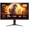 Žaidimų monitorius AOC C27G4Z2, 27" Full HD (1920x1080) lenktas VA, 260Hz, 1ms, HDR10, Adaptive Sync