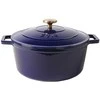Apvalus emaliuotas ketaus puodas Zyle ZY020BLKI, mėlynas, Ø 27 cm, 6 l