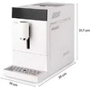 Automatinis kavos aparatas Zyle ZY555CM, baltas, 1350 W