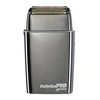 Mobili įkraunama plaukų skutimo mašinėlė BaByliss PRO Double Foil Metal Shaver Gunsteel FXFS2GSE