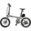 Beaster Scooter Sulankstomas elektrinis karboninio rėmo dviratis Beaster, BS126S, sidabrinis, 250 W
