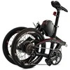 Beaster Scooter Sulankstomas elektrinis karboninio rėmo dviratis Beaster, BS125B, juodas, 250 W