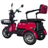 Beaster Scooter Elektrinis triratis motoroleris, BSKENDO1A, raudonas, surinktas, 500 W