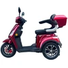 Beaster Scooter Elektrinis triratis motoroleris, BSMAGNUM1A, raudonas, surinktas, 1000 W