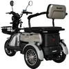 Beaster Scooter Elektrinis triratis motoroleris, BSKENDO4A, pilkas, surinktas, 500 W