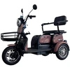 Beaster Scooter Elektrinis triratis motoroleris, BSKENDO3A, rudas, surinktas, 500 W