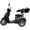 Beaster Scooter Elektrinis triratis motoroleris, BSMAGNUM3A, juodas, surinktas, 1000 W