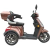 Beaster Scooter Elektrinis triratis motoroleris, BSMAGNUM2A, rudas, surinktas, 1000 W