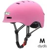 Beaster Scooter Šalmas Beaster BS02HPM, M dydis, rožinis, su LED lemputėmis
