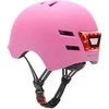 Beaster Scooter Šalmas Beaster BS02HPS, S dydis, rožinis, su LED lemputėmis