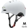 Beaster Scooter Šalmas Beaster BS02HWM, M dydis, baltas, su LED lemputėmis