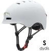 Beaster Scooter Šalmas Beaster BS02HWS, S dydis, baltas, su LED lemputėmis
