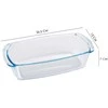 Borosilikatinio stiklo kepimo indas Zyle ZY0518GD, 1,5 l