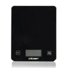 Virtuvinės svarstyklės Cloer 6870 juodos, sveria iki 10 kg, juodos