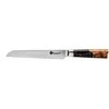 Damasko plieno peilis Kamazaki Bread KZI106KN, 20 cm, skirtas duonai