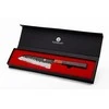Damasko plieno peilis KAMAZAKI, Santoku peilis, 18 cm, KZI219KN