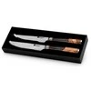 Damasko plieno peilių rinkinys kepsniams Kamazaki KZI111STK, 13 cm, 2 vnt.
