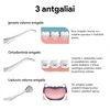 Burnos irigatorius OSOM Oral Care Sidabrinis OSOMORALWF128SILV, IPX7, LCD ekranėlis, sidabrinė spalva