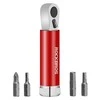 Įrankių rinkinys su terkšle RockBros RKJL1002RD, raudonas, magnetinis, 4 galvutės