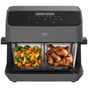 Karšto oro gruzdintuvė Zyle Dual Glass ZY070AF, 2200 W, 8 l