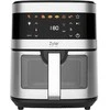 Karšto oro gruzdintuvė Zyle Dual Pro su dvigubu kaitinimo elementu, ZY796AF, 2000 W, 9 l