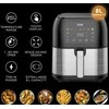 Karšto oro gruzdintuvė Zyle ZY008AF, 1700W, 8 l