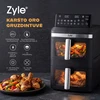Karšto oro gruzdintuvė Zyle ZY013AF, dviejų aukštų, 2800 W, 13 l
