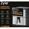 Karšto oro gruzdintuvė Zyle ZY081DUAL, su dvigubu kaitinimo elementu, 1800 W