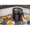 Karšto oro gruzdintuvė Zyle ZY502BAF, juoda, 5 l, 1500 W