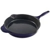 Apvali ketaus keptuvė Zyle, ZY1128BLFP, Ø28 cm, mėlyna
