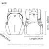 Kuprinė MotoWolf Baltas MDL0726W, tinkama šalmui, balta