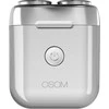 Mini plaukų skutimo mašinėlė-barzdaskutė OSOM Dual Blade Rotary Shaver OSOM02972, pilkos spalvos