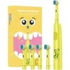 Osom Oral Care Vaikiškas elektrinis dantų šepetėlis Kids' Elektrinis dantų šepetėlis SC2002YELLOW, geltonos spalvos